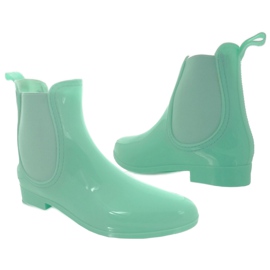 Botas Jodhpur LFF10-3 menta lacado verde 1