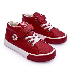 Zapatillas Infantiles de Piel Big Star EE374004 Rojo 7