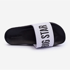 Chanclas de Hombre Big Star MM174320 Blanco y Negro 3