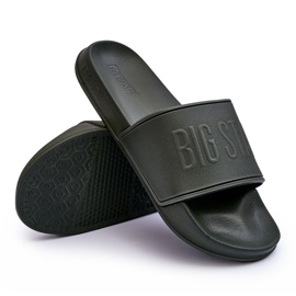 Chanclas de Espuma Ligeras para Hombre Big Star MM174324 Verde oscuro 5