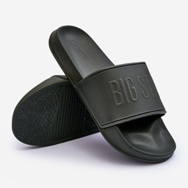 Chanclas de Espuma Ligeras para Hombre Big Star MM174324 Verde oscuro 3