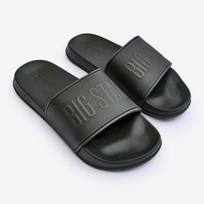 Chanclas de Espuma Ligeras para Hombre Big Star MM174324 Verde oscuro 1