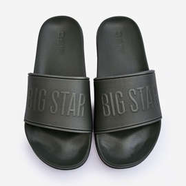 Chanclas de Espuma Ligeras para Hombre Big Star MM174324 Verde oscuro 4