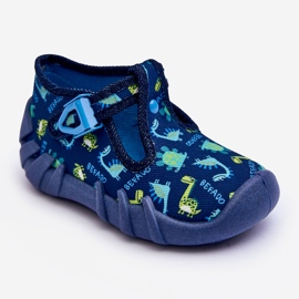 BEFADO S.A. Zapatos pantuflas befado Dinosaurios 110N464 azul 1