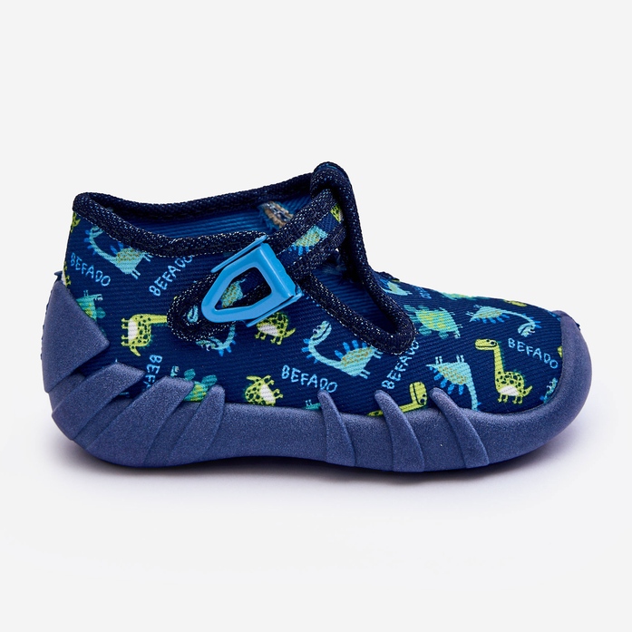 BEFADO S.A. Zapatos pantuflas befado Dinosaurios 110N464 azul 2