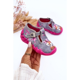 BEFADO S.A. Zapatillas Befado Ardillas Zapatos 110P467 Gris y Rosa rosado 5