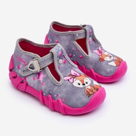 BEFADO S.A. Zapatillas Befado Ardillas Zapatos 110P467 Gris y Rosa rosado 3