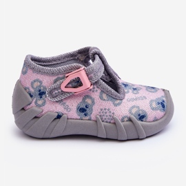 BEFADO S.A. Befado 110P474 Zapatos Pantuflas Brillantes, Gris y Rosa 2