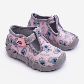 BEFADO S.A. Befado 110P474 Zapatos Pantuflas Brillantes, Gris y Rosa rosado 3
