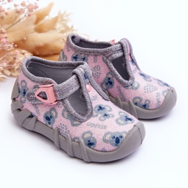 BEFADO S.A. Befado 110P474 Zapatos Pantuflas Brillantes, Gris y Rosa rosado 4