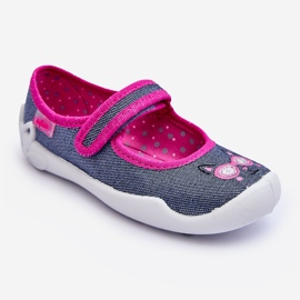 BEFADO S.A. Bailarina Infantil Befado Brillante 114X422 Azul Marino y Rosa rosado 1