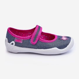 BEFADO S.A. Bailarina Infantil Befado Brillante 114X422 Azul Marino y Rosa rosado 2