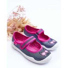BEFADO S.A. Bailarina Infantil Befado Brillante 114X422 Azul Marino y Rosa rosado 4