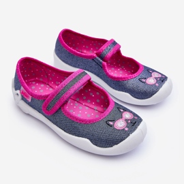 BEFADO S.A. Bailarina Infantil Befado Brillante 114X422 Azul Marino y Rosa rosado 3