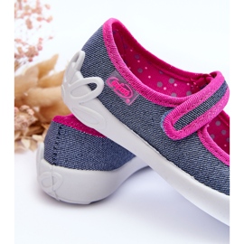 BEFADO S.A. Bailarina Infantil Befado Brillante 114X422 Azul Marino y Rosa rosado 7