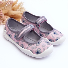 BEFADO S.A. Zapatillas Infantiles Bailarinas Ositos Befado 114X513 Rosa y Gris rosado 4