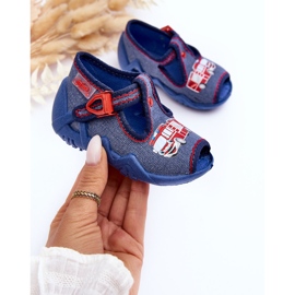 BEFADO S.A. Sandalias Infantiles, Pantuflas Befado, Camión de Bomberos 217P118, Azul 5