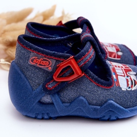 BEFADO S.A. Sandalias Infantiles, Pantuflas Befado, Camión de Bomberos 217P118, Azul 7