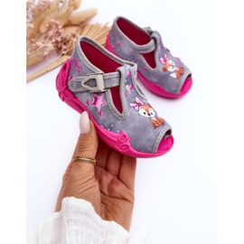 BEFADO S.A. Sandalias Befado Ardilla 213P137 Gris y Rosa rosado 5