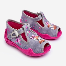 BEFADO S.A. Sandalias Befado Ardilla 213P137 Gris y Rosa rosado 3