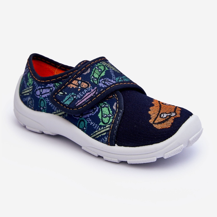 BEFADO S.A. Pantuflas niño befado 974X503 Azul marino 1