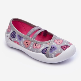BEFADO S.A. Bailarina Befado Corazón 116X319 Gris y Rosa 1