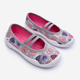 BEFADO S.A. Bailarina Befado Corazón 116X319 Gris y Rosa 3