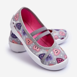 BEFADO S.A. Bailarina Befado Corazón 116X319 Gris y Rosa 4