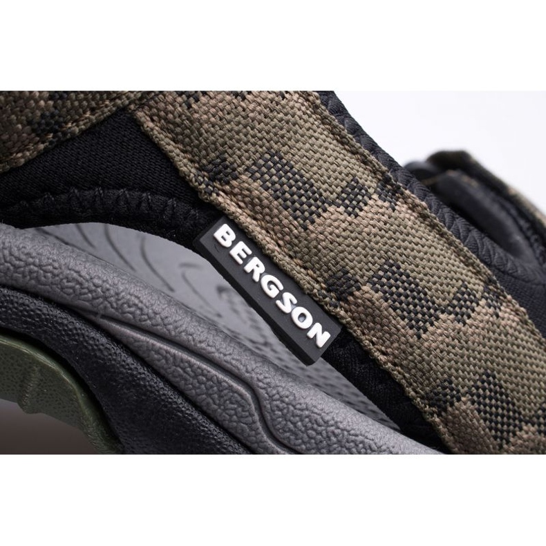 Sandalias Bergson Benue Senderismo Hombre BRG00127 verde 6