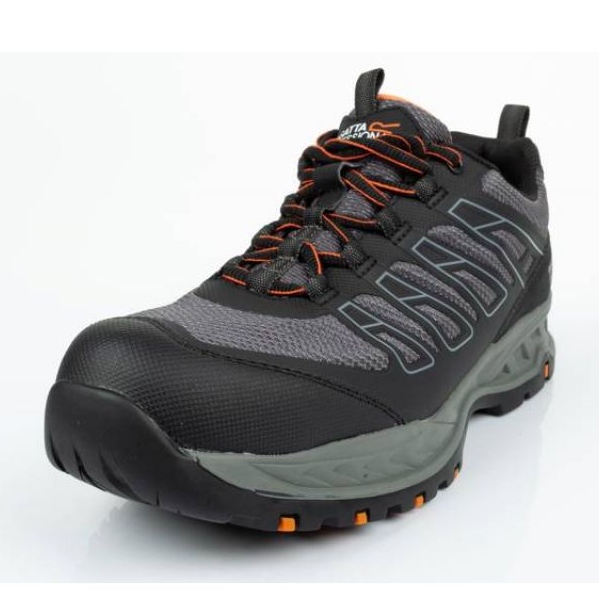 Regatta Hombres de salud y seguridad para hombres Regata pro kata S1P TRK125 Negro y gris 2