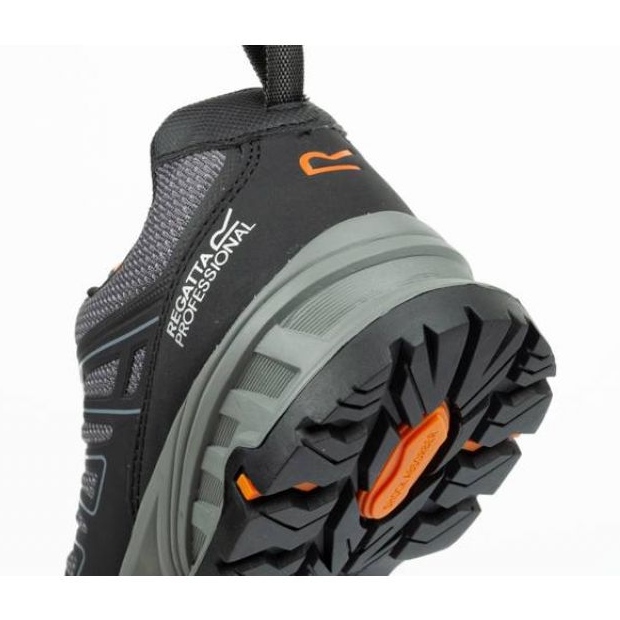 Regatta Hombres de salud y seguridad para hombres Regata pro kata S1P TRK125 Negro y gris 3