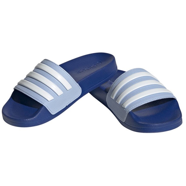 Pantuflas adidas Adilette Shower K Jr IG4875 azul 1