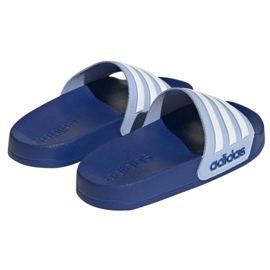 Pantuflas adidas Adilette Shower K Jr IG4875 azul 2