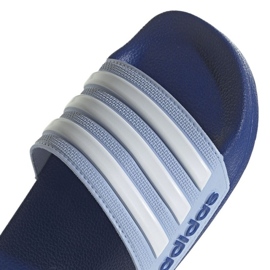 Pantuflas adidas Adilette Shower K Jr IG4875 azul 3