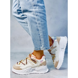 Deportivas Farey Beige blanco 3