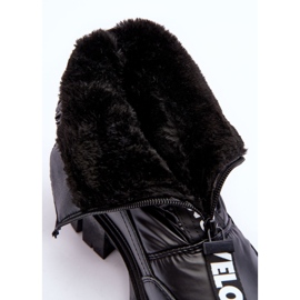 PE1 Botas de nieve con aislamiento alto para mujer Black Freoc negro 1 PE1 Botas de nieve con aislamiento alto para mujer Black Freoc negro 1