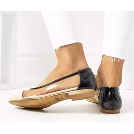 Bailarinas Pastella beige transparente incoloro negro 3