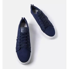 BM Zapatillas de hombre azul marino de Fremont 3