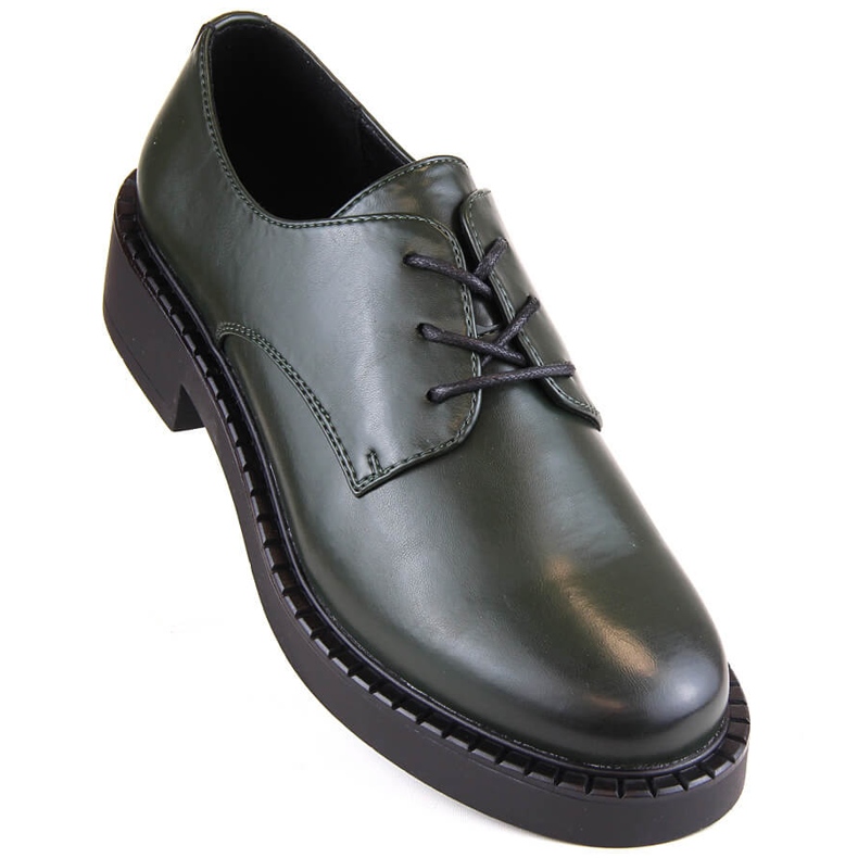 Zapatos con cordones de mujer verdes Sergio Leone BT194 1 Zapatos con cordones de mujer verdes Sergio Leone BT194 1