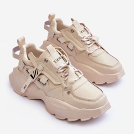 GOE MM2N4015 Zapatillas Deportivas, Beige 4