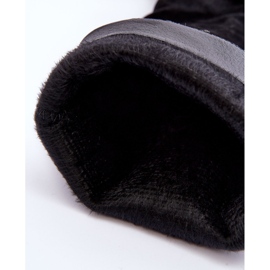 FJ1 Botas de ante Virdana negras con tacones enormes negro 6