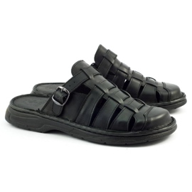 ŁUKPOL Zapatillas de hombre 860 negro 3