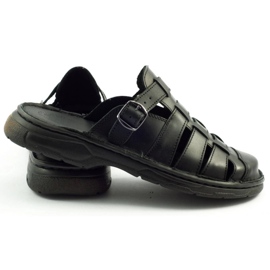 ŁUKPOL Zapatillas de hombre 860 negro 5