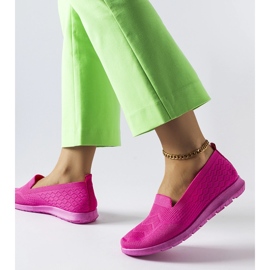 Inna Zapatillas Aoife de tela rosa rosado 1