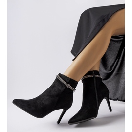 Botas aislantes negras con tacón alto de Vinceza negro 2