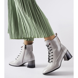 Inna Botines grises con aislamiento de Vinceza 1 Inna Botines grises con aislamiento de Vinceza 1