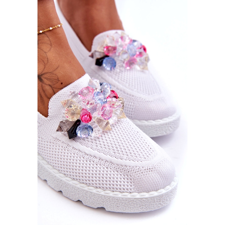 PM1 Zapatillas Mujer Zapatillas Slip-On Blancas Taylor blanco 3