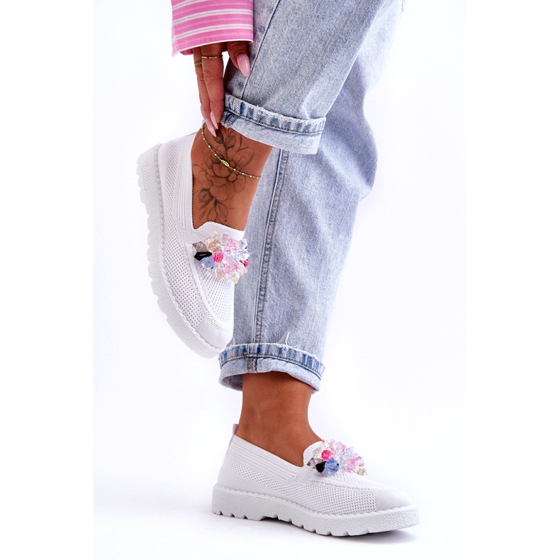 PM1 Zapatillas Mujer Zapatillas Slip-On Blancas Taylor blanco 2