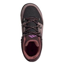 Zapatillas Adidas Terrex Snowpitch Jr IF7506 violeta 1