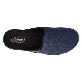 Pantuflas befado hombre pu 548M033 azul marino 3 Pantuflas befado hombre pu 548M033 azul marino 3